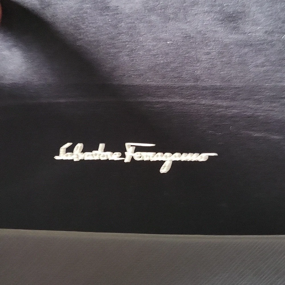 Salvatore Ferragamo rose color bagged gorgeous case paperwork new ✨️ ♥️